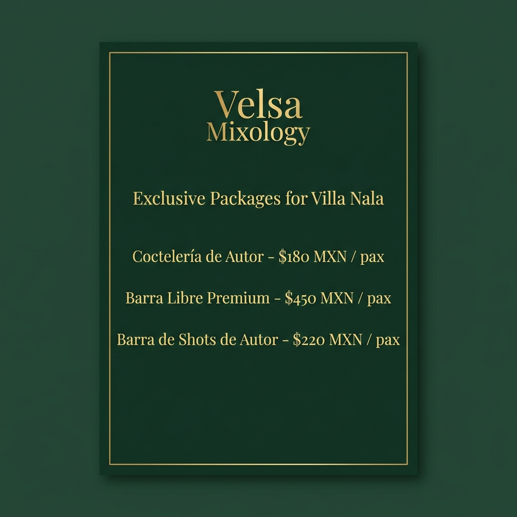 Precios Exclusivos Velsa para Villa Nala